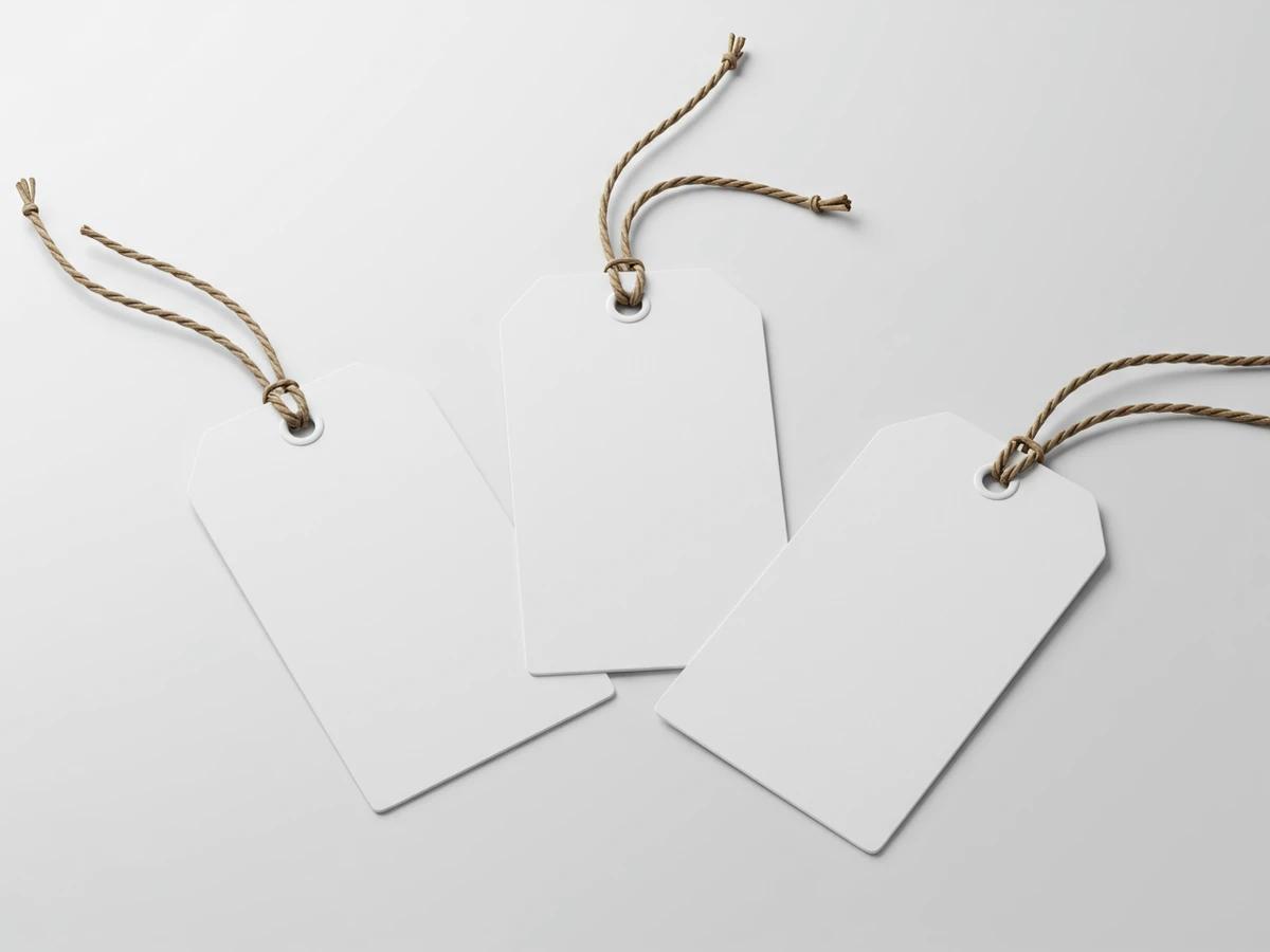 Favor Tags (24 tags) - blank