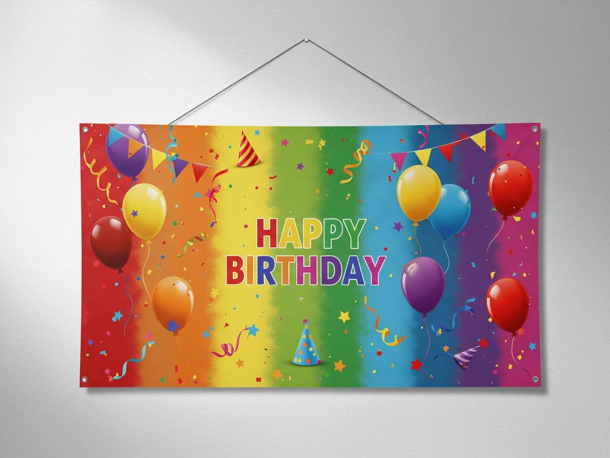 Photo Backdrop Banner (5x3 ft)