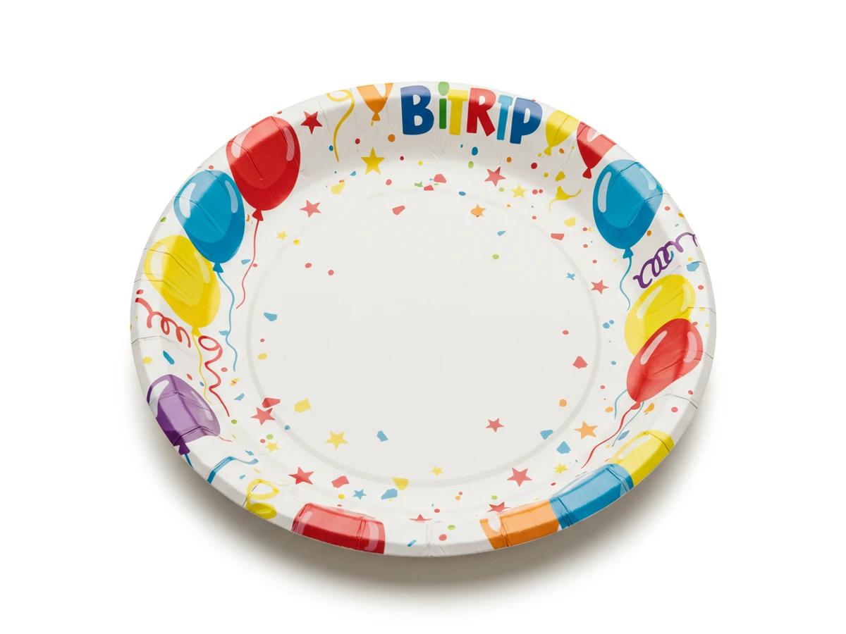 9 Inch Paper Plates (8 plates)