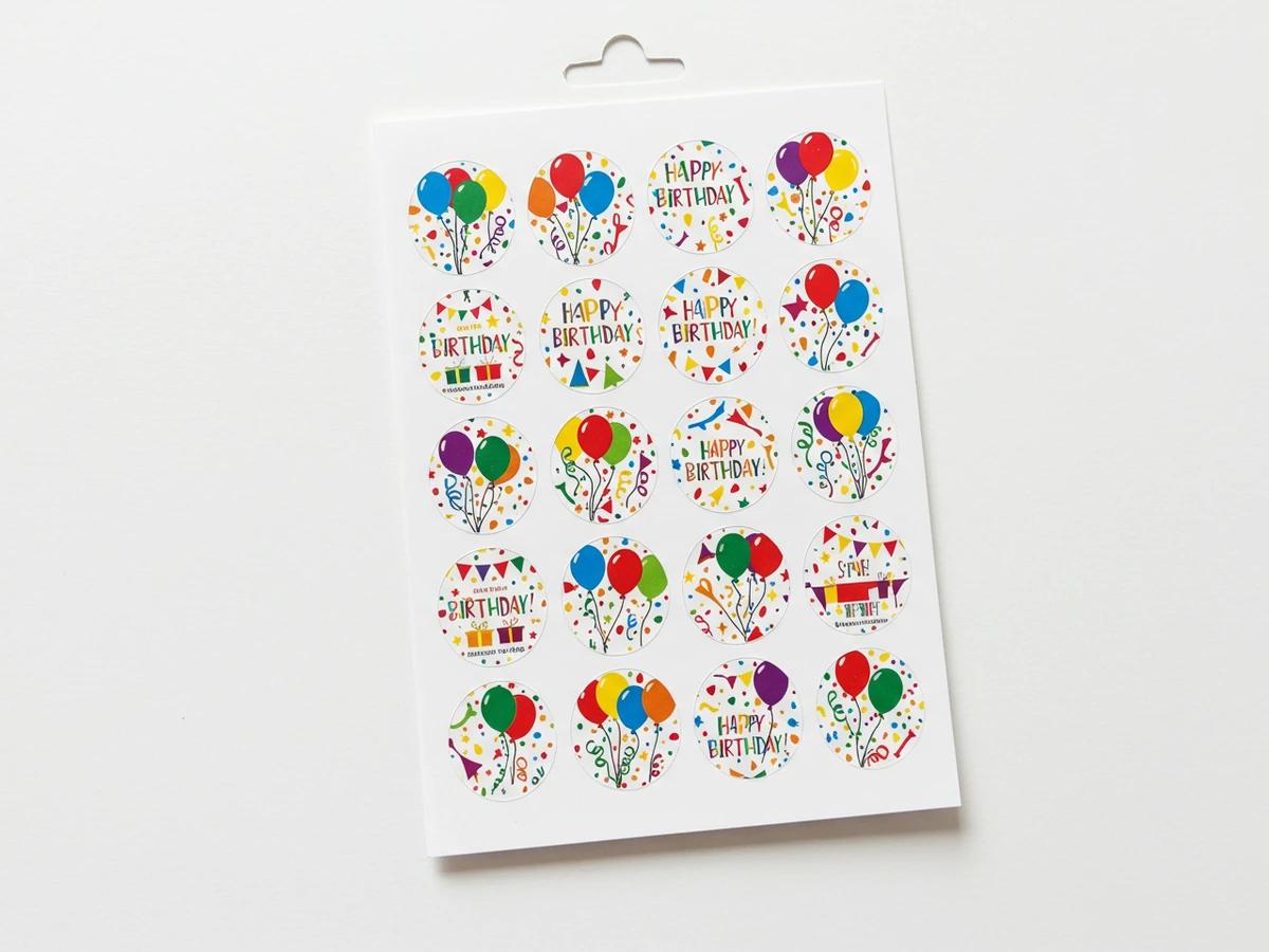 Sticker Sheets (4 sheets, 48 stickers)