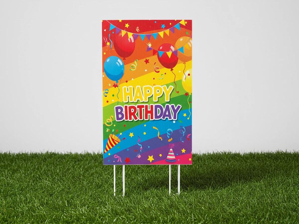 Lawn Yard Sign (18x24 inches)