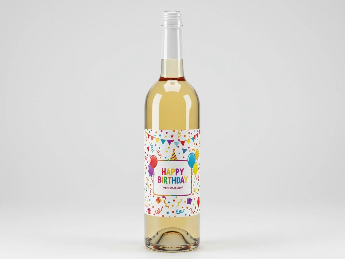 Wine Bottle Labels (8 labels)